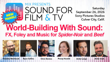 Emmy-Winning Beef, Spider-Noir Audio Teams Ready for Mix Sound For Film & TV!