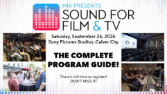 Mix Sound for Film & TV: The Complete Program Guide!
