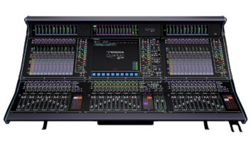 DiGiCo’s Quantum638 digital mixing console.