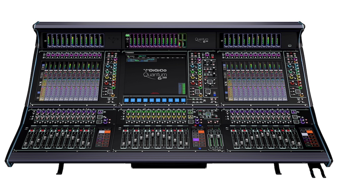 DiGiCo’s Quantum638 digital mixing console.