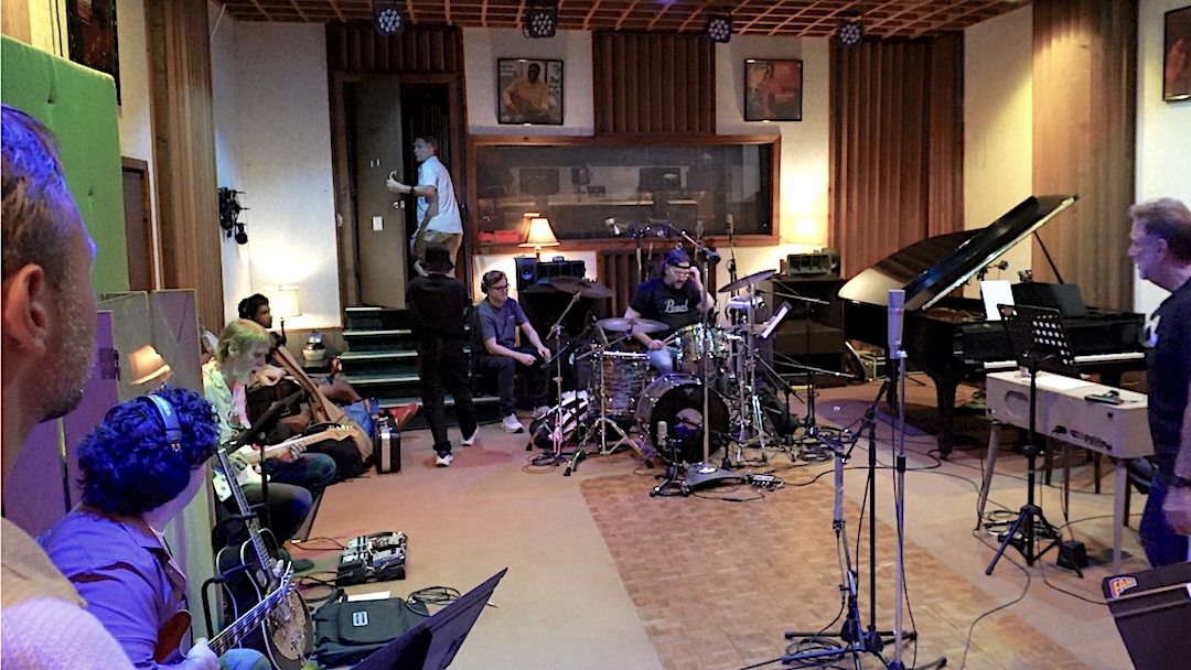 Montgomery County Community College students attended the inaugural Muscle Shoals Recording Residency at the FAME and Muscle Shoals Sound Studio. Photo: Melissa Miller