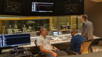 Studio A has been fitted out with the new PMC10-4 main monitors and custom subwoofers.