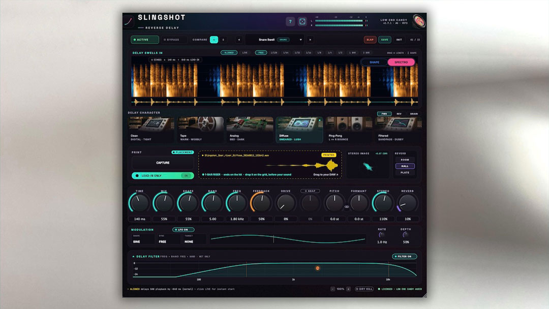Low End Candy's Slingshot Plug-In.