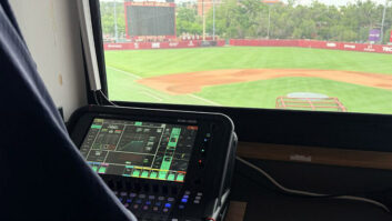 FSU’s softball and baseball stadiums each have an Allen & Heath Avantis Solo and DT168 expander.