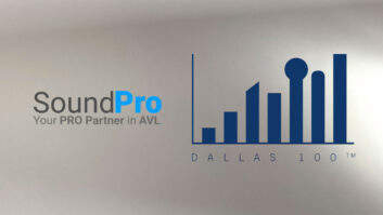 Distributor SoundPro has been recognized as one of the 100 fastest growing private companies in the region.