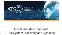 ATSC B2X Candidate Standard