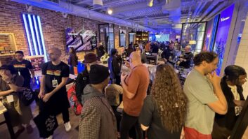 The new Roland Store New York City held its grand opening Saturday, drawing artists, creators and more to the high-profile event. Photo: Clive Young / Future.