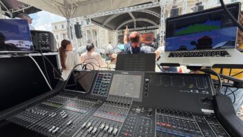 dBTechnologies VIO System setup on the Capitol in San Juan, PR for the 53rd edition of an annual worship event.