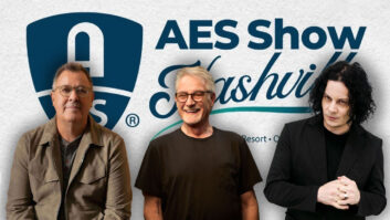 Vince Gill, John McBride and Jack White will all keynote at the upcoming AES Nashville 2026 convention. Photos (l-r) David McClister; Becky Fluke; David James Swanson. Collage: Future.