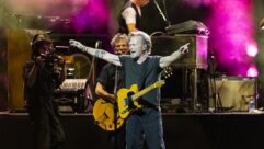 Pro audio gear for the tour was provided by both Clair Global and Eighth Day Sound. Photo: Scott Legato/Getty Images for Live Nation