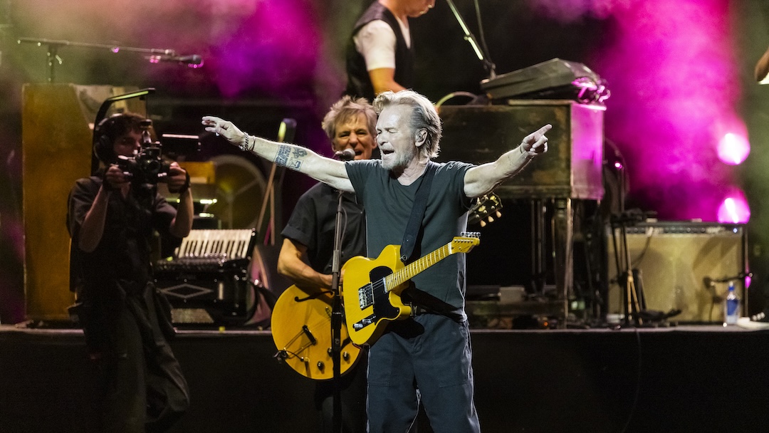 Pro audio gear for the tour was provided by both Clair Global and Eighth Day Sound. Photo: Scott Legato/Getty Images for Live Nation