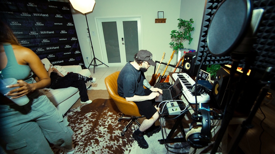 Production, songwriting and creativity comingle at The Beat Garden’s songwriting camp.