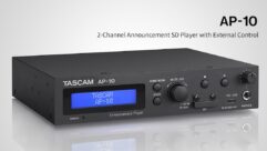Tascam AP-10 Announcement SD Player