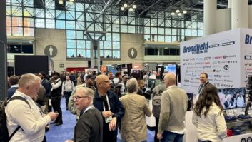 The busy show floor at NAB NY 2026.
