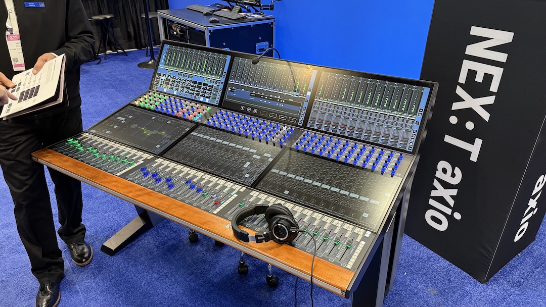 Stagetec had its Avatus D live sound mixing console at the show, highlighting the desk’s flexibility to be customized to both a venue and an engineer’s needs.