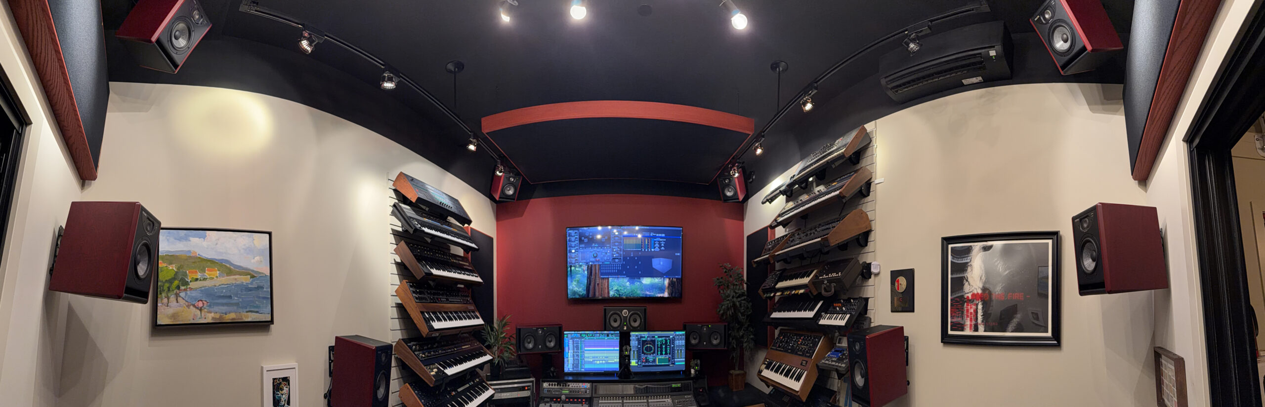 Doug Romanow's 7.1.4 all-Focal ATMOS music studio