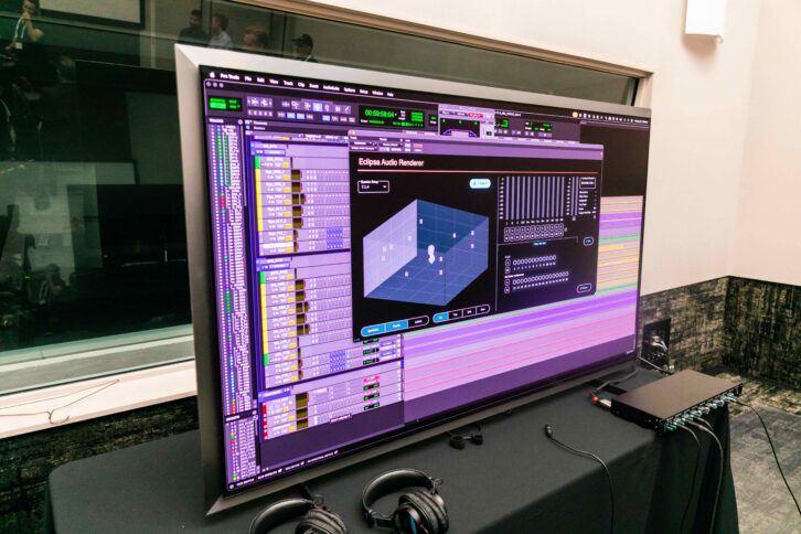 The Google Eclipsa set of immersive production/post-production tools was on display and demonstrated for audience members. Photo by Dajuana Jones/smug mug.