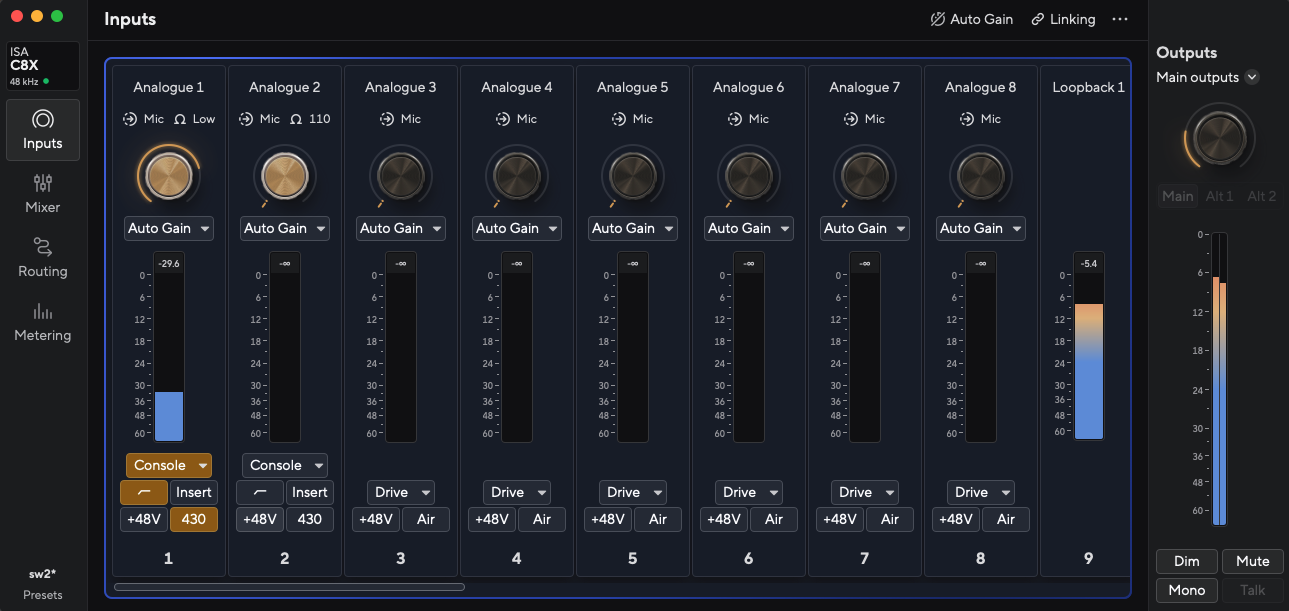 Focusrite Control 2.