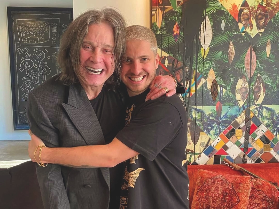 Recording Ozzy Osbourne for a guest feature on a Post Malone track led to a two-album collaboration between Watt and the Prince of Darkness. Photo: Courtesy of Andrew Watt.